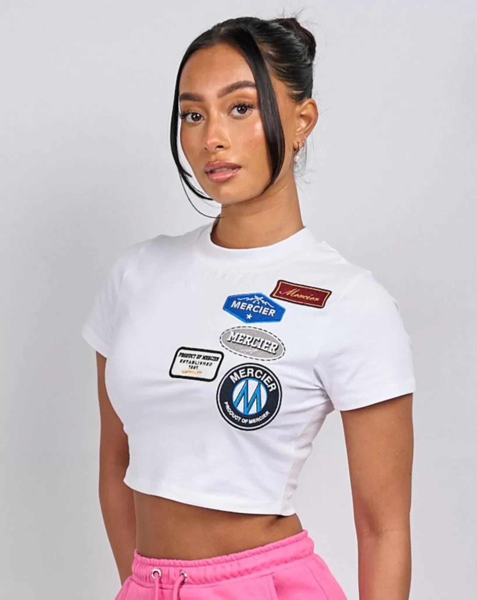 Shop Mercier Bambina bianca e distintivo da donna