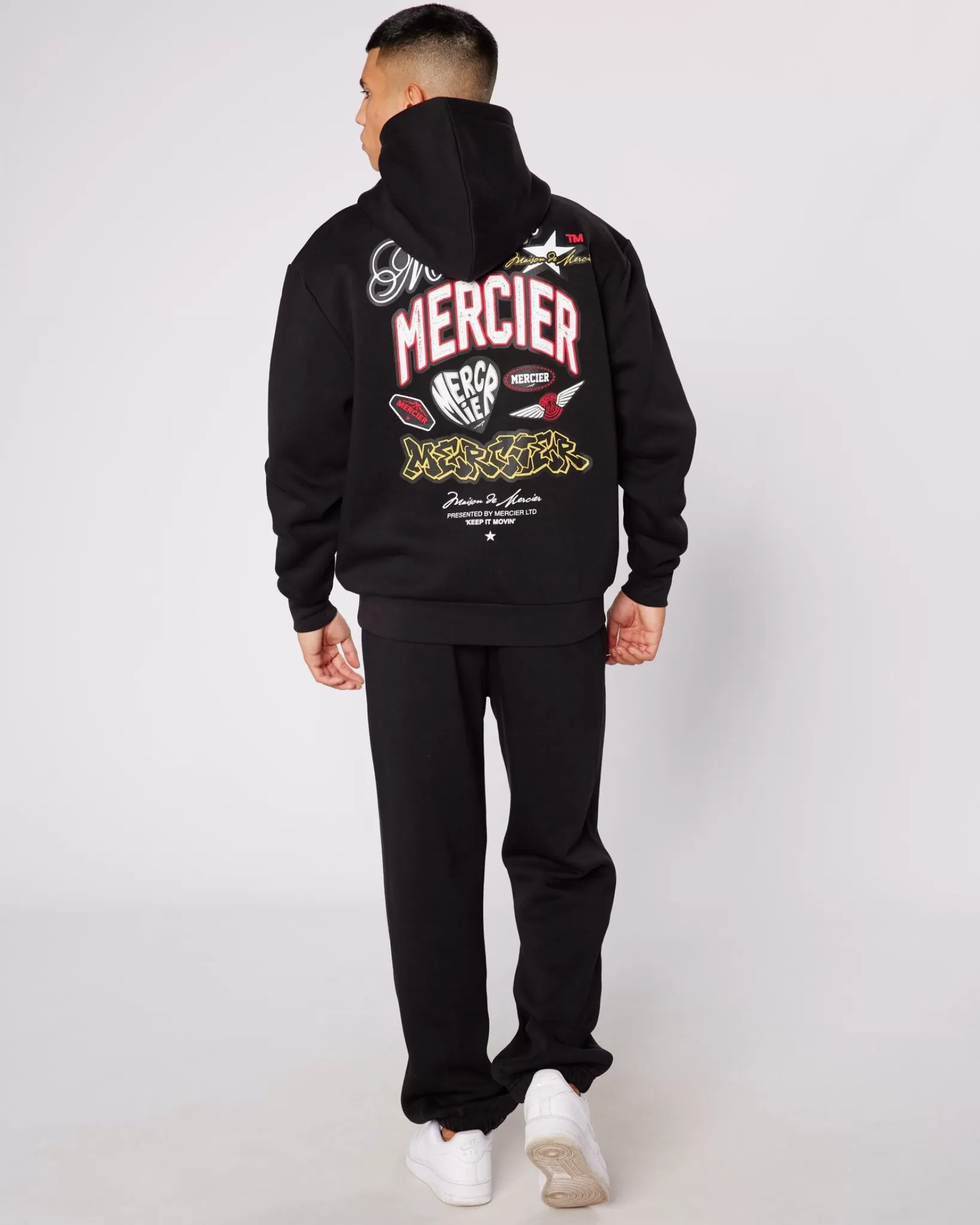 Cheap Mercier Black Guerrilla Hoodie