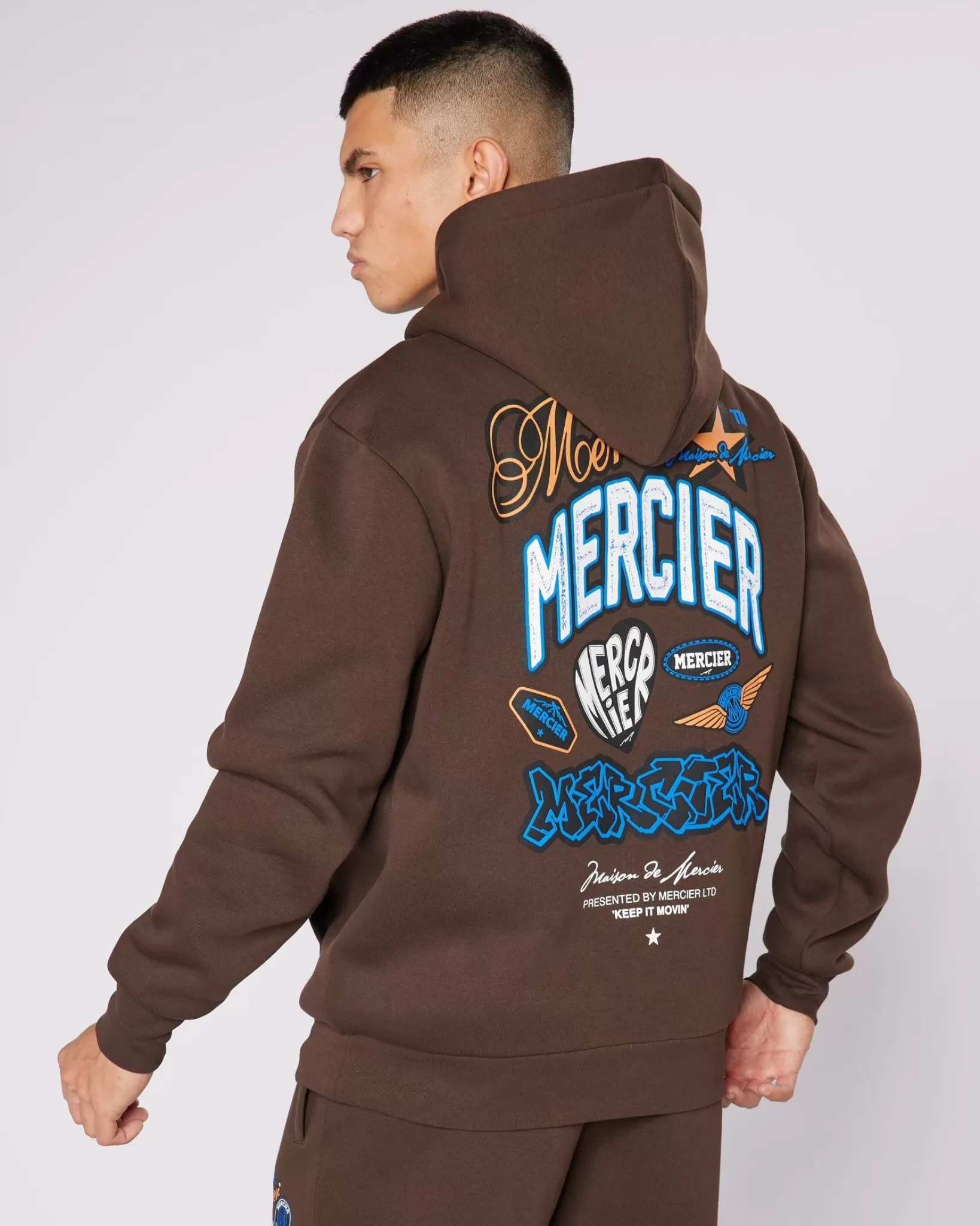 Clearance Mercier Chocolate Guerrilla Hoodie