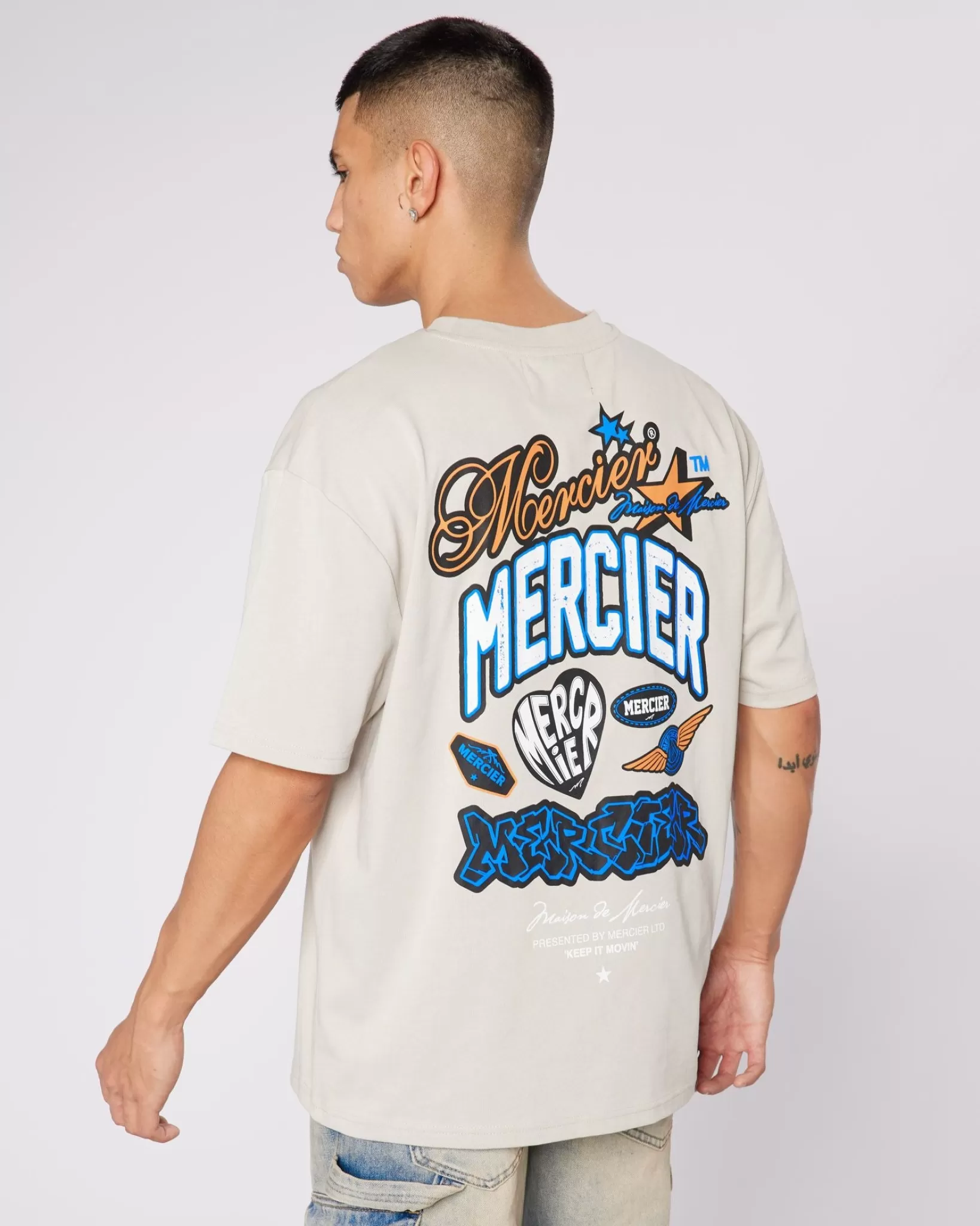 Store Mercier Ecru Guerrilla Tshirt