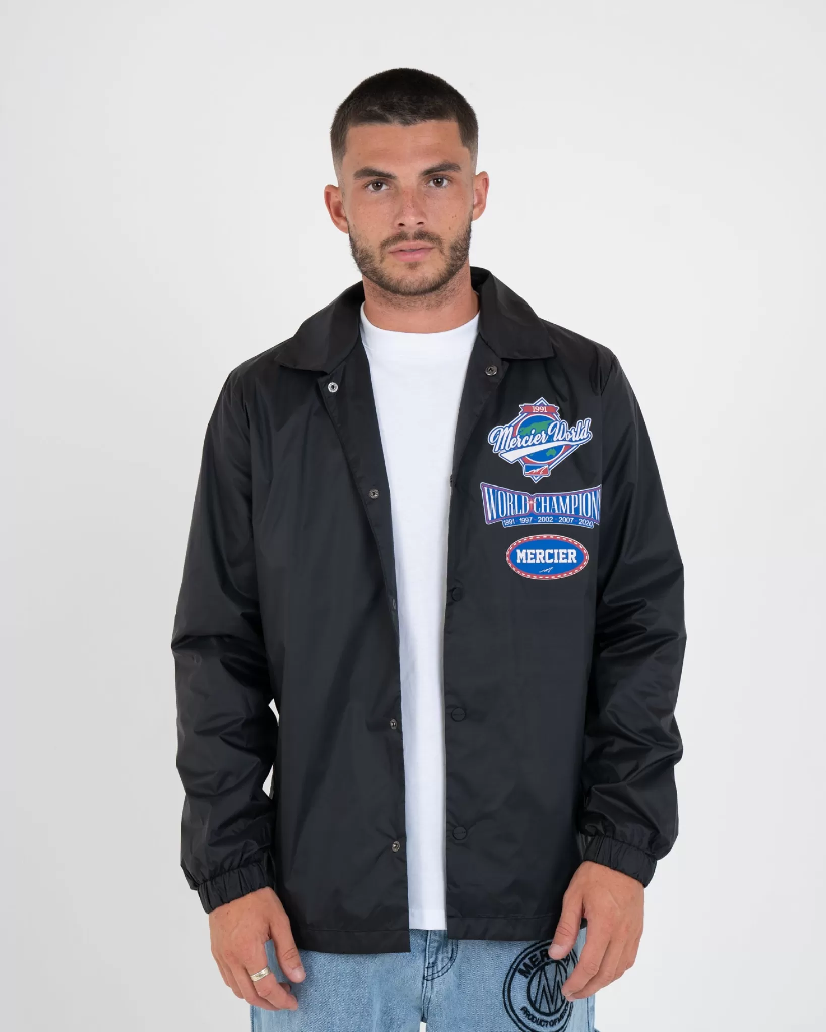 Fashion Mercier Giacca nera World Coach