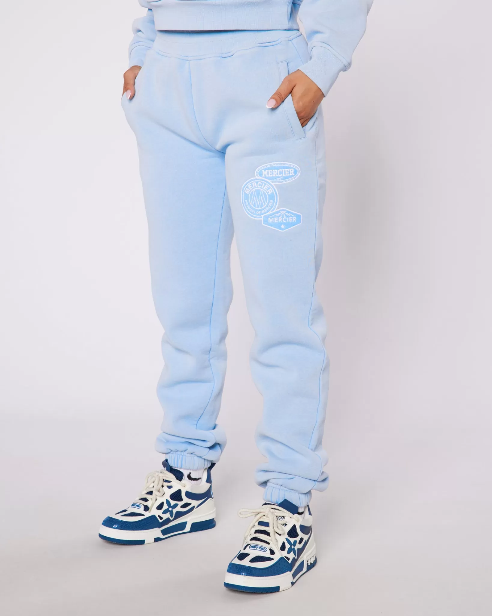 Fashion Mercier Jogger OG blu lavato da donna