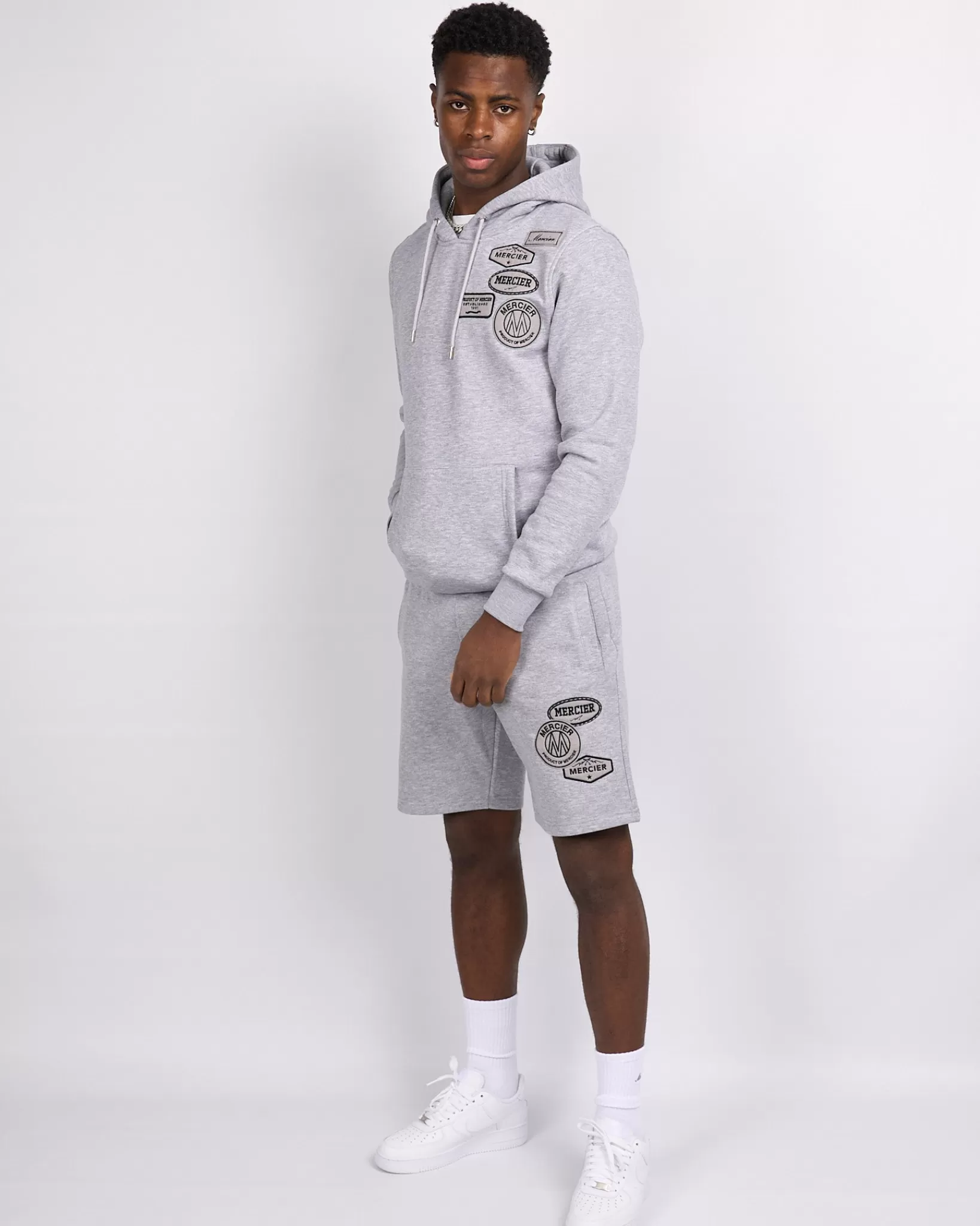 Store Mercier Pantaloncini OG Miscela Grigio Marl