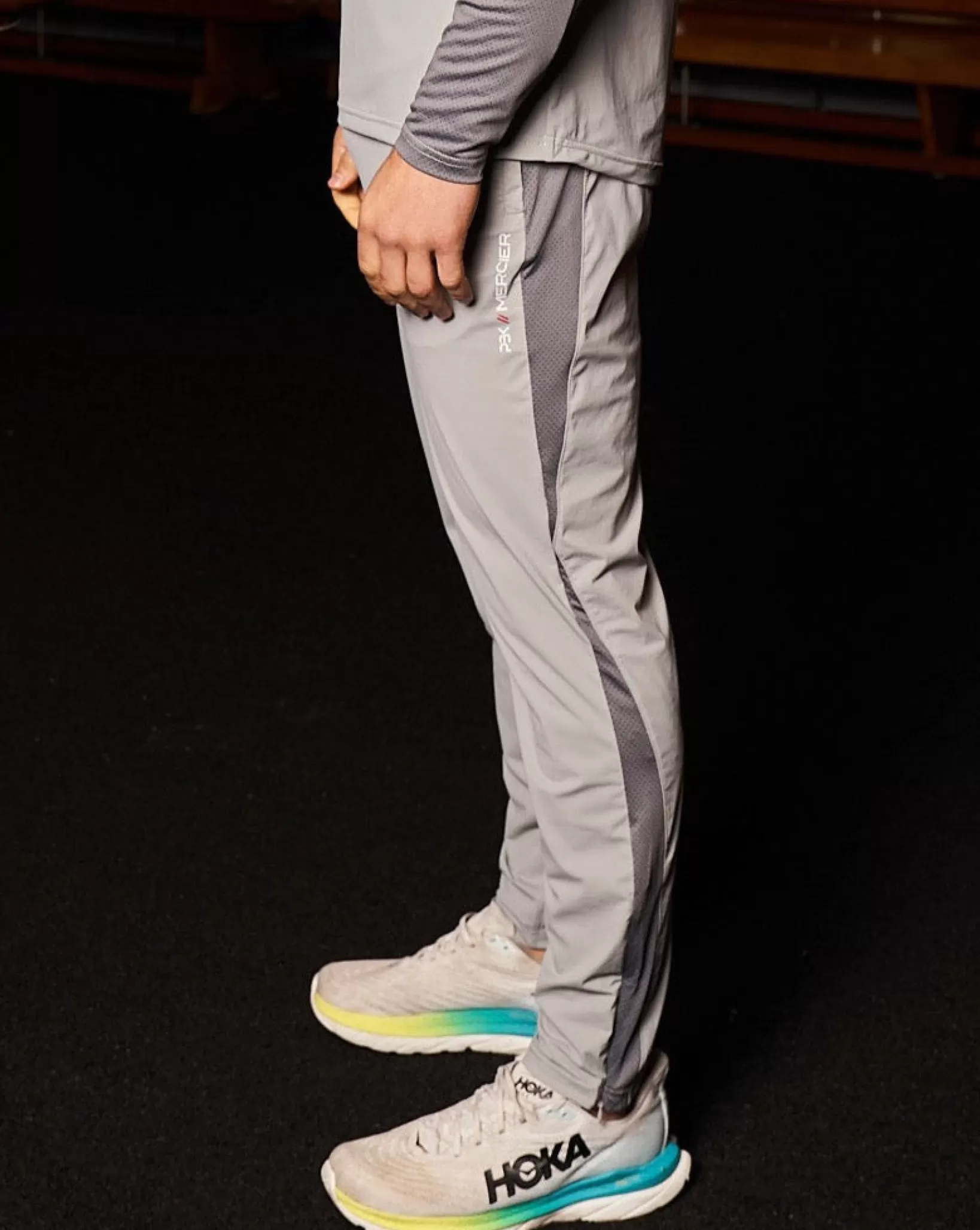Sale Mercier Pantaloni da ginnastica EBK // Performance Grigio