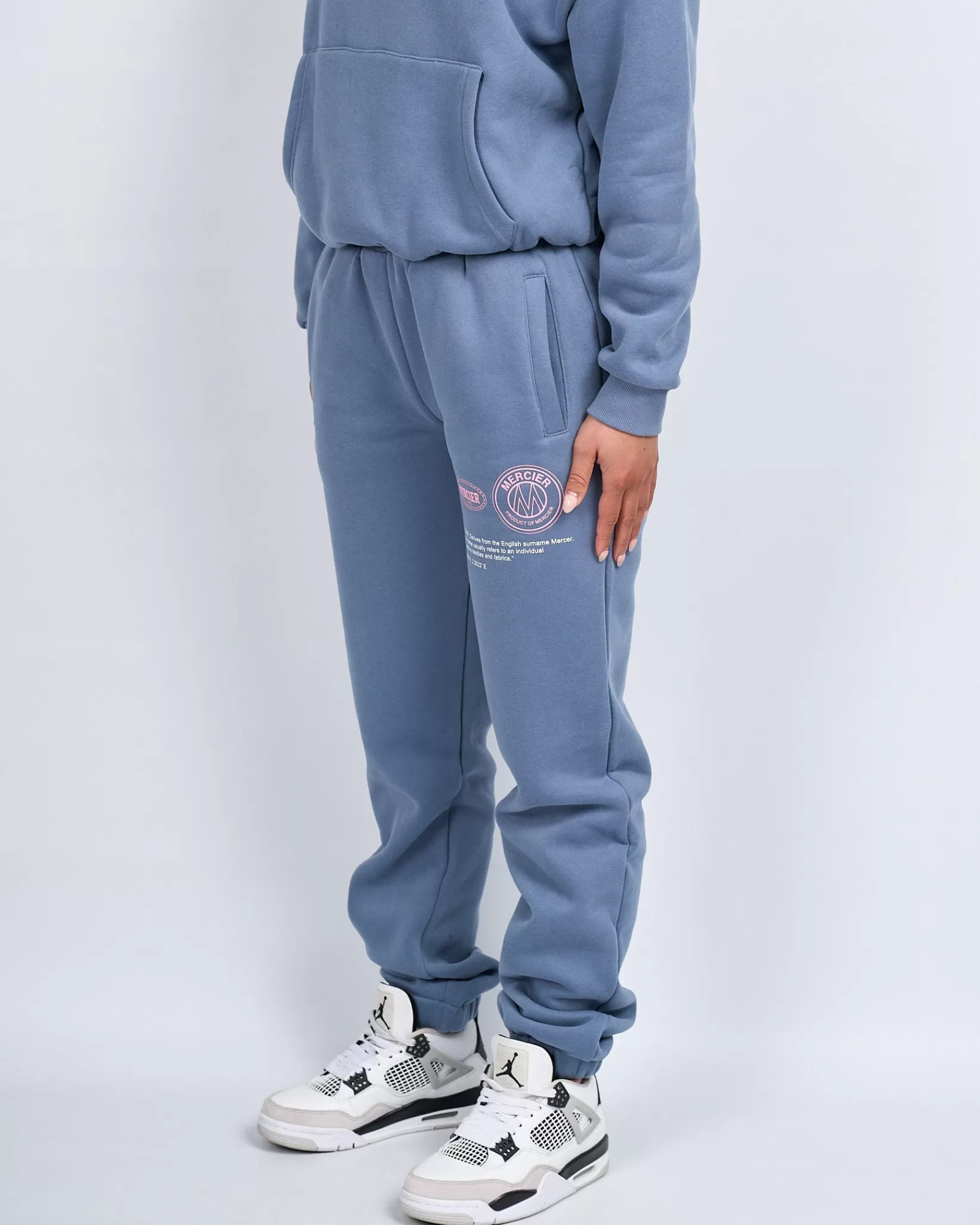 Store Mercier Pantaloni da jogging donna Moonlight Blue Caruso