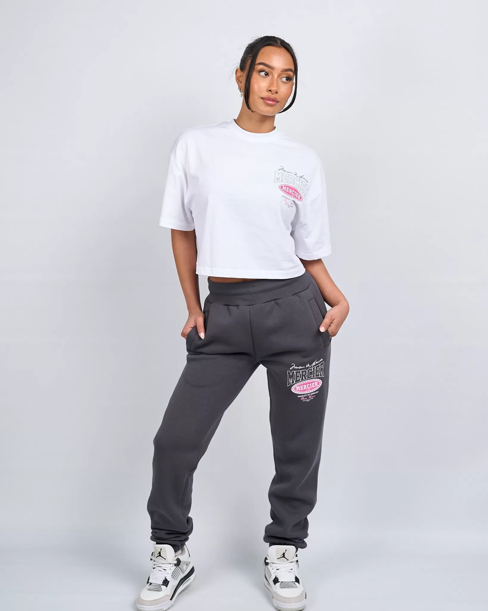 Flash Sale Mercier Pantaloni multi tour rosa a carbone da donna