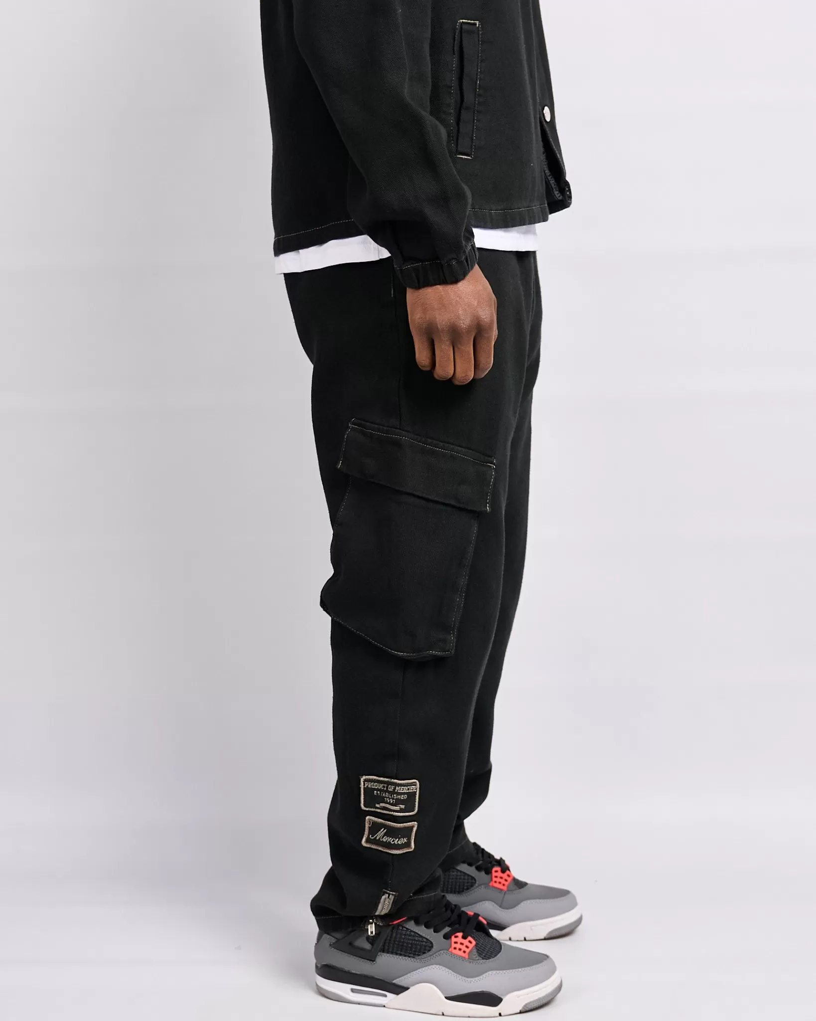Flash Sale Mercier Pantaloni neri Daulton angosciati