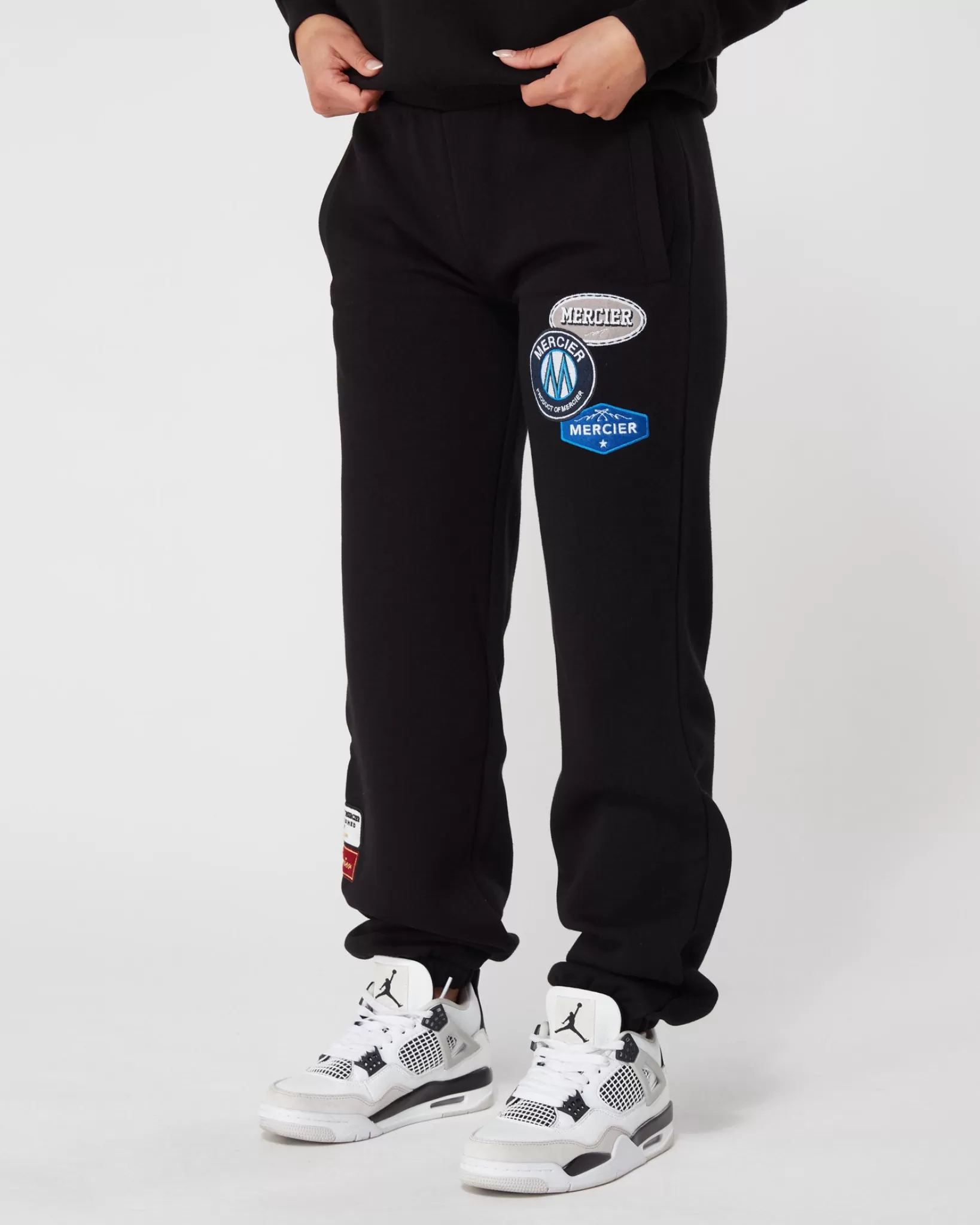 Online Mercier Pantaloni per badge OG neri da donna