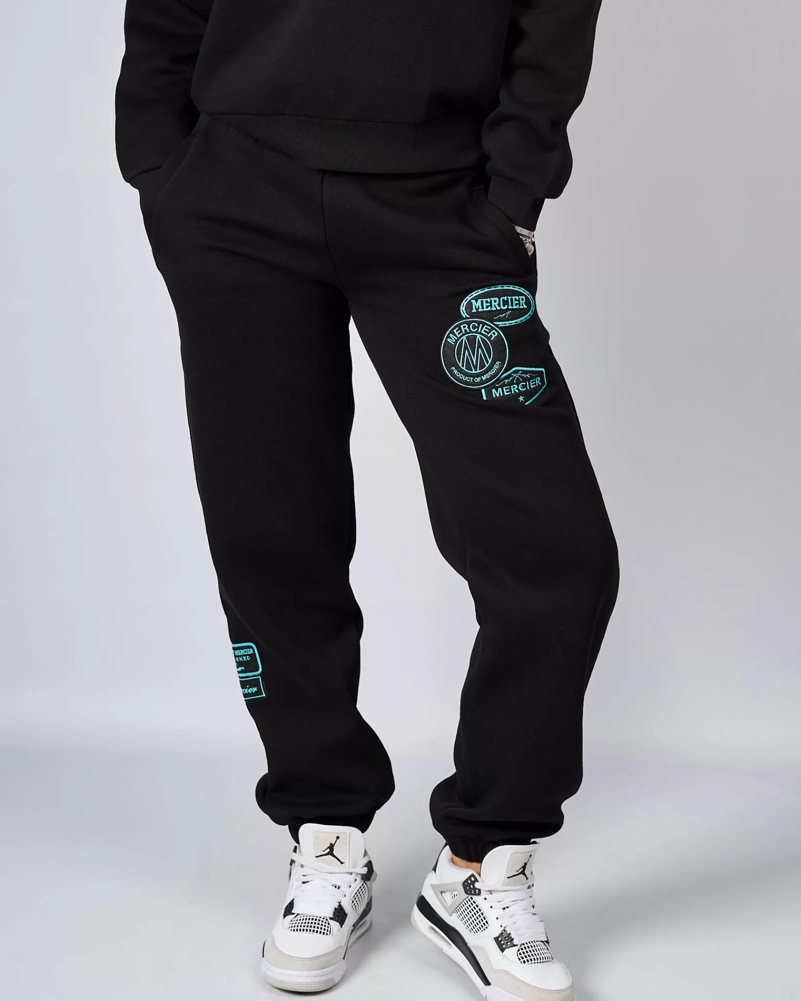 Online Mercier Pantaloni per badge Tiffany OG neri da donna