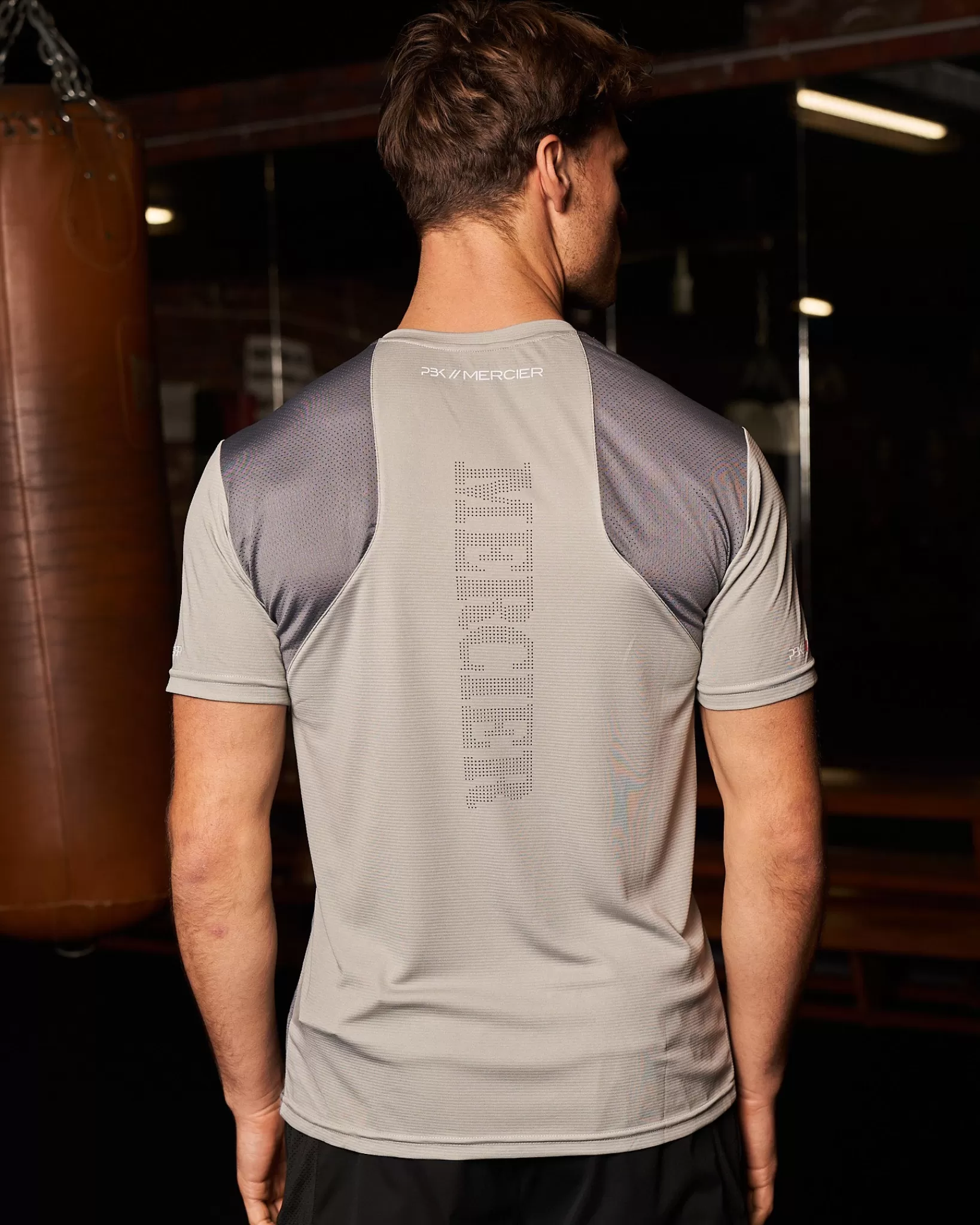 Sale Mercier PBK // Performance Tshirt grigia