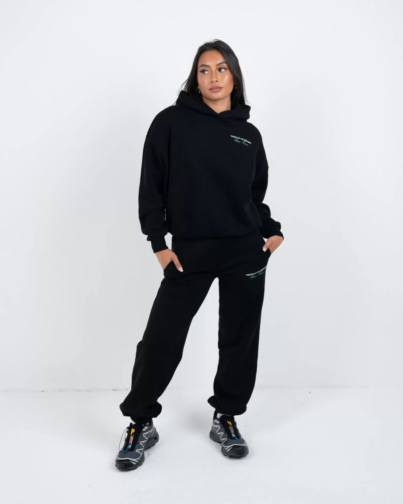 Cheap Mercier Prodotto da donna nero verde di Jogger