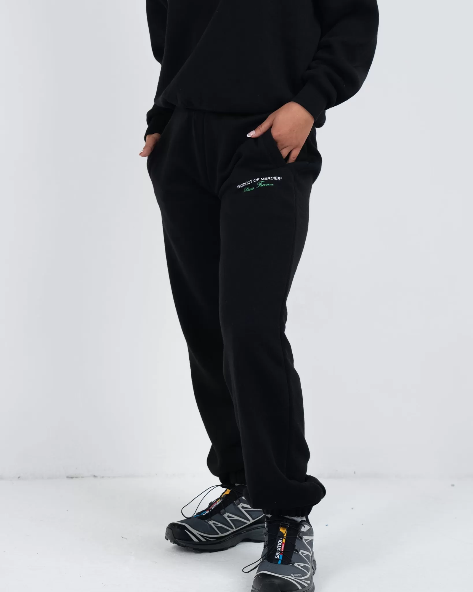 Cheap Mercier Prodotto da donna nero verde di Jogger