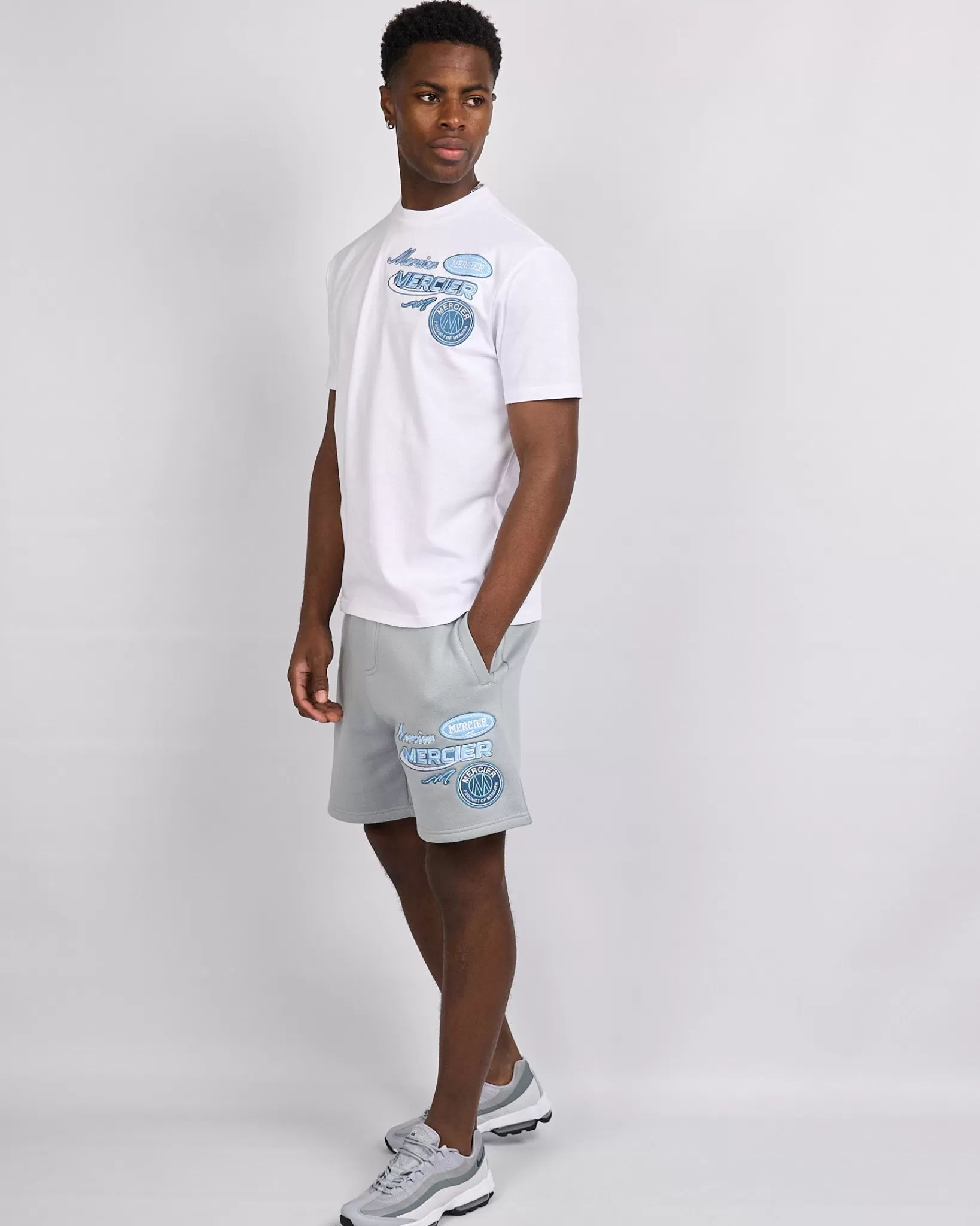 Store Mercier Tshirt Racer blu bianco