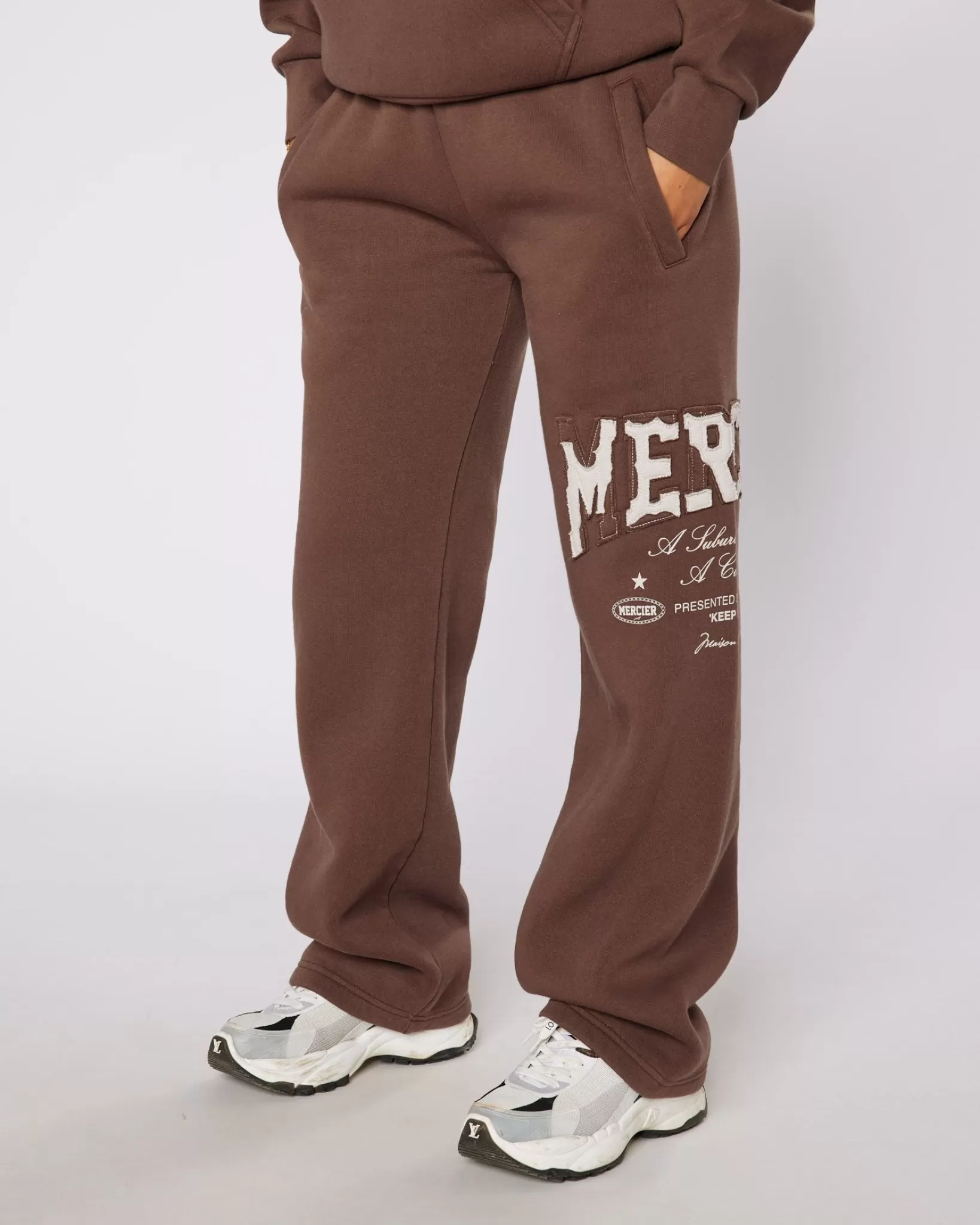 Sale Mercier Womens Brown City Dreams Joggers