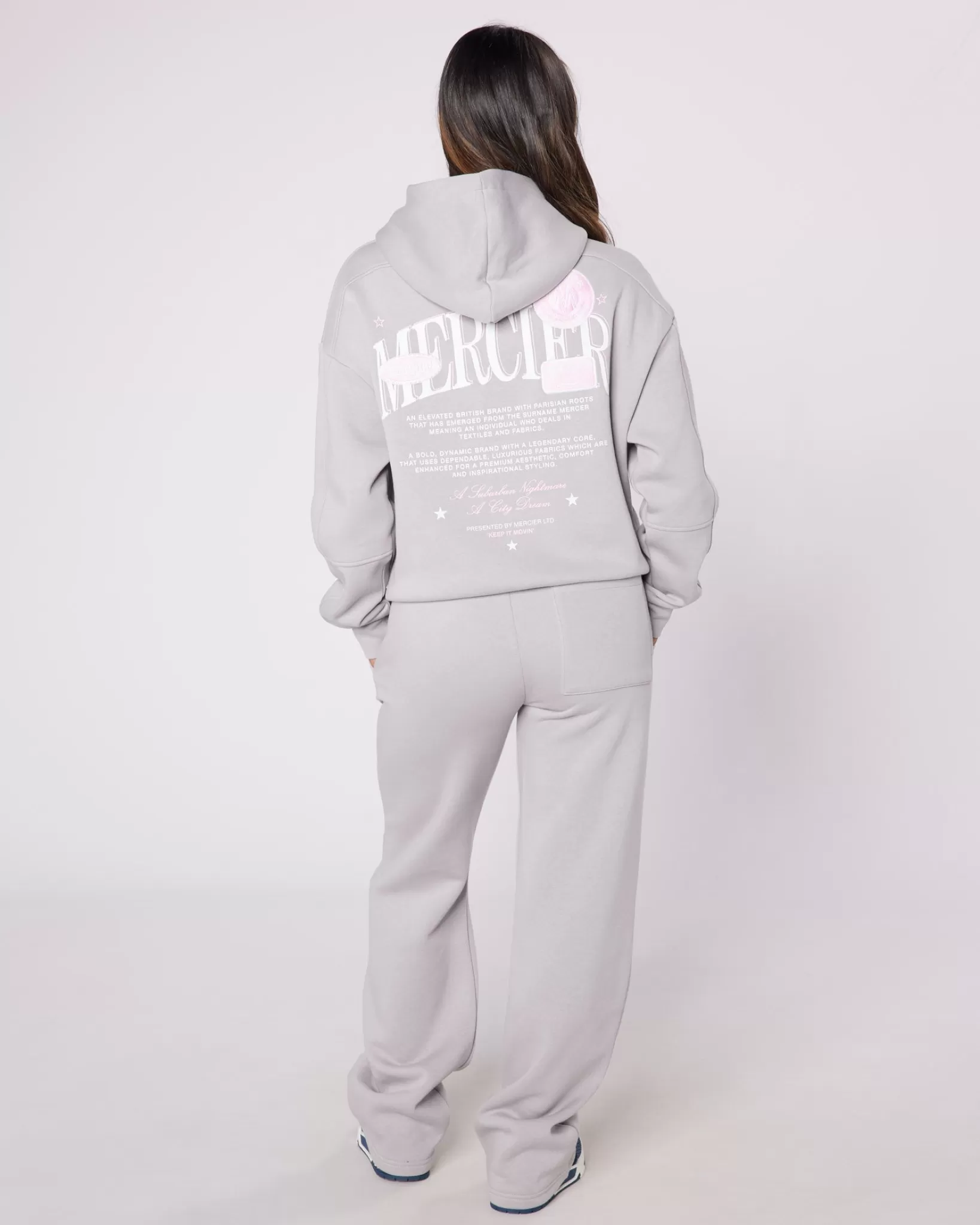 Discount Mercier Womens Pebble Grey Origins Jogger