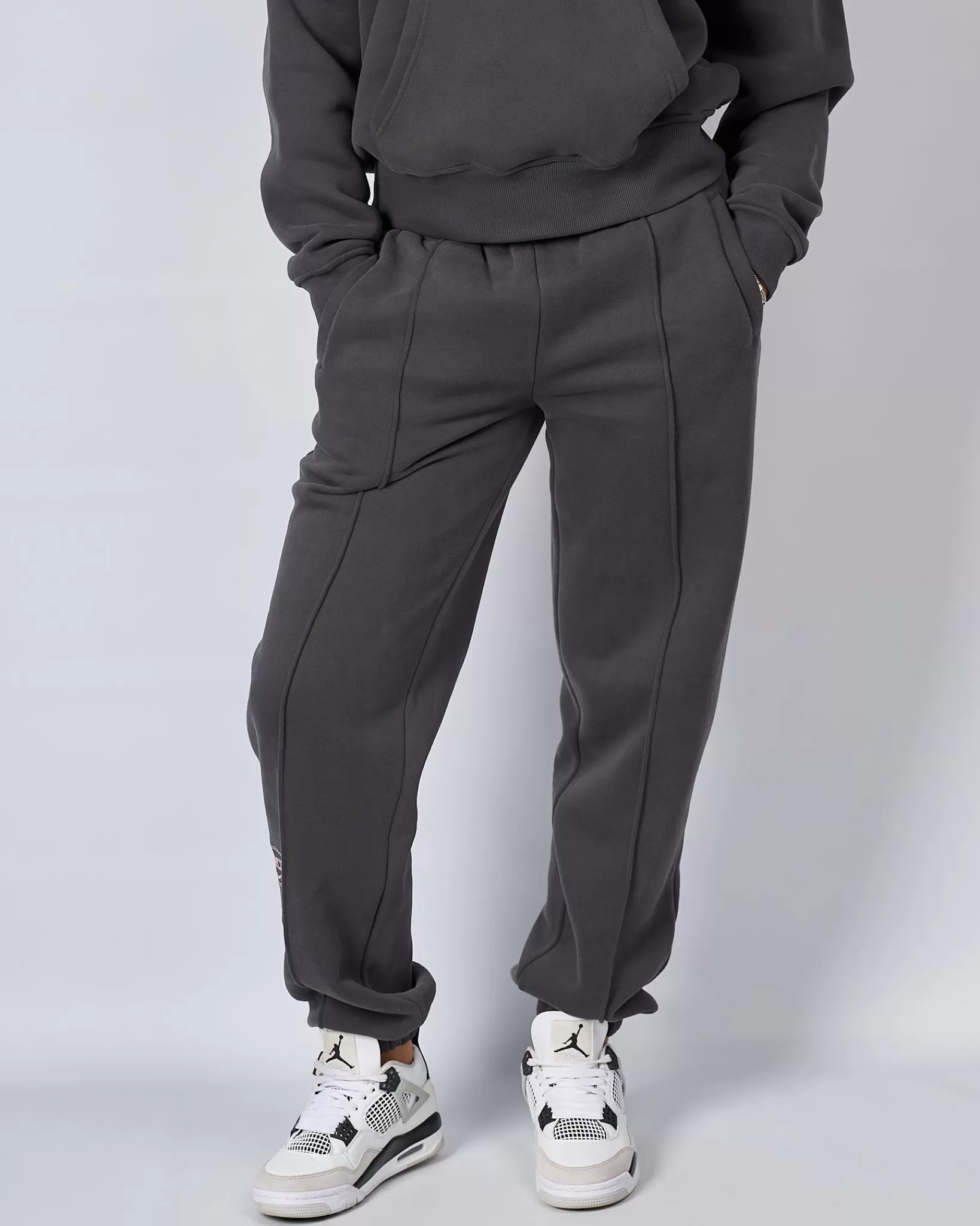 Cheap Mercier Womens Slate Pink Bubble Joggers